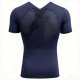 Men's Back Mesh Compression Shirts – Quick Dry Moisture Wicking Baselayer for Intense Workouts